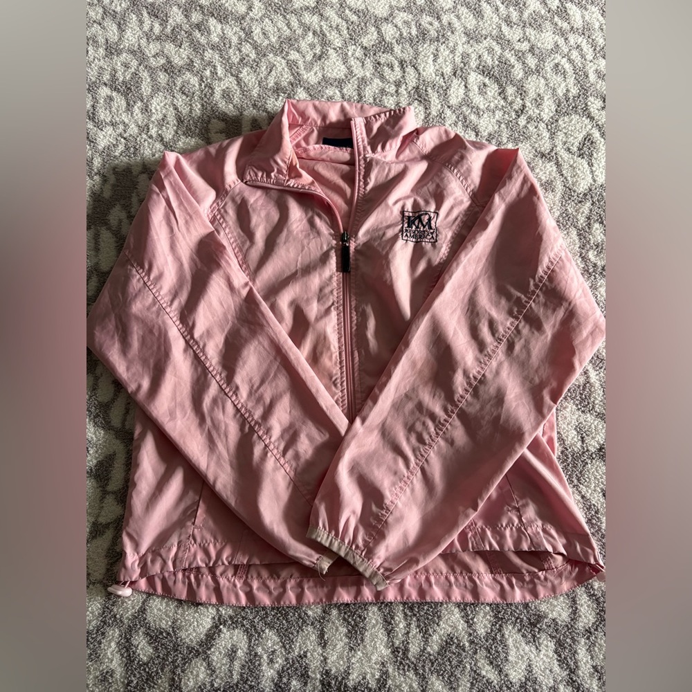 turfer sport baby pink windbreaker